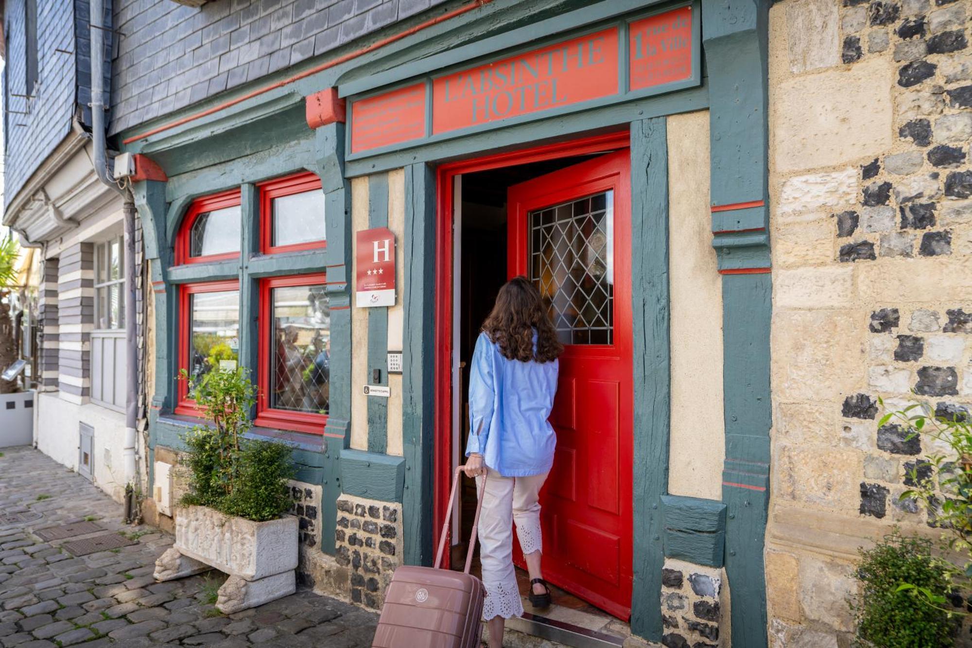 L'Absinthe Hotel Honfleur Exterior photo